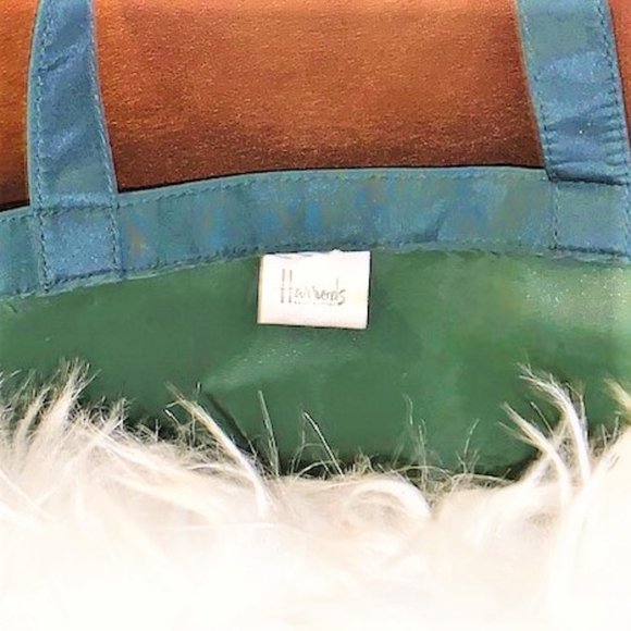 HARRODS Signature Logo Large Shop Shopping Bag - Picture 5 of 7